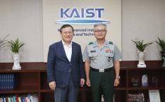 합동군사대학교 총장단 접견 이미지