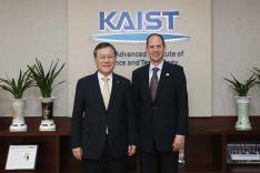 주한 캐나다 대사 Eric Walsh KAIST 방문 이미지