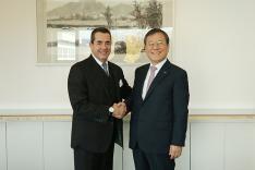 IBM 본사 부사장 접견 이미지